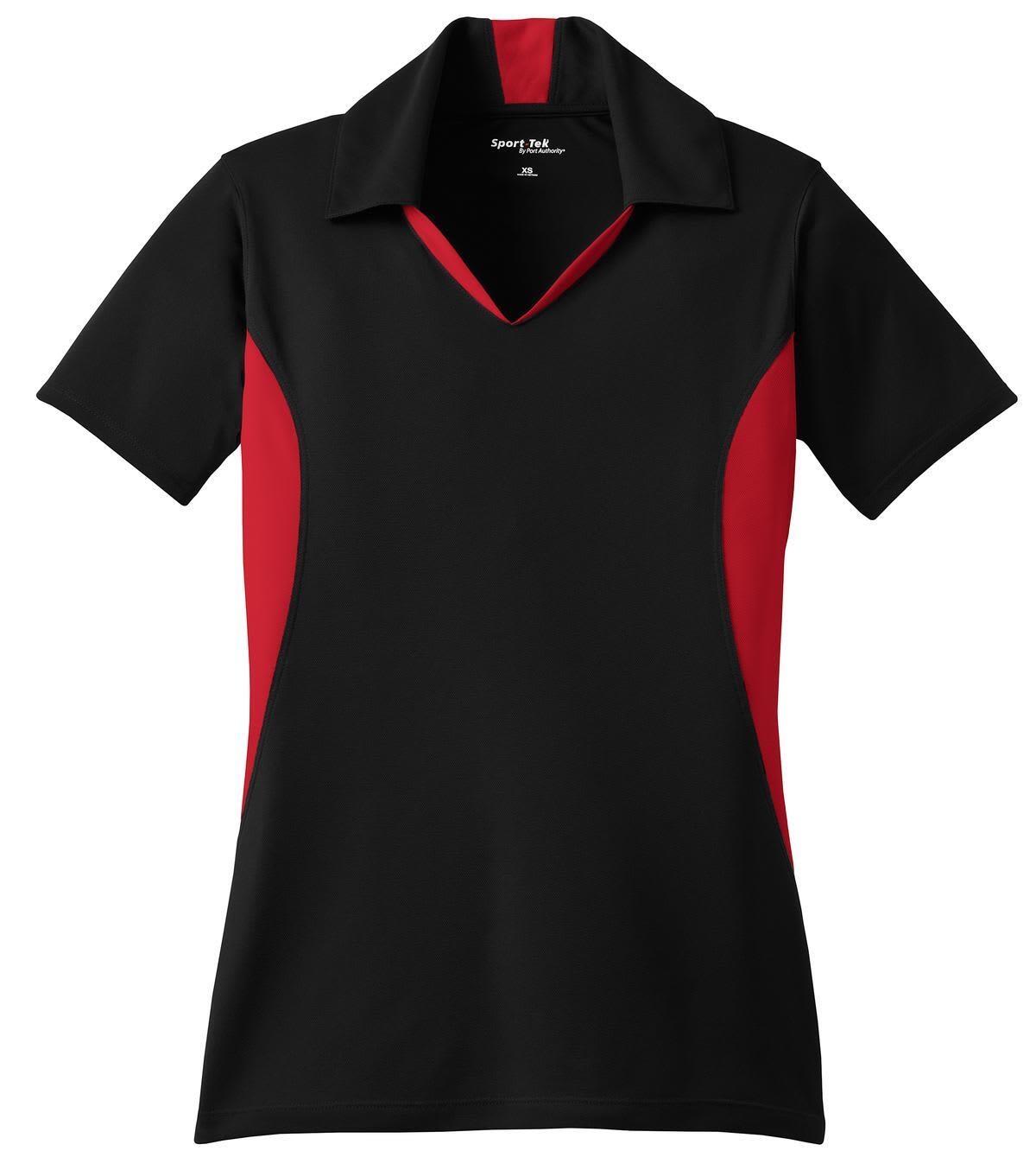 Sport-Tek Ladies Side Blocked Micropique Sport-Wick Polo