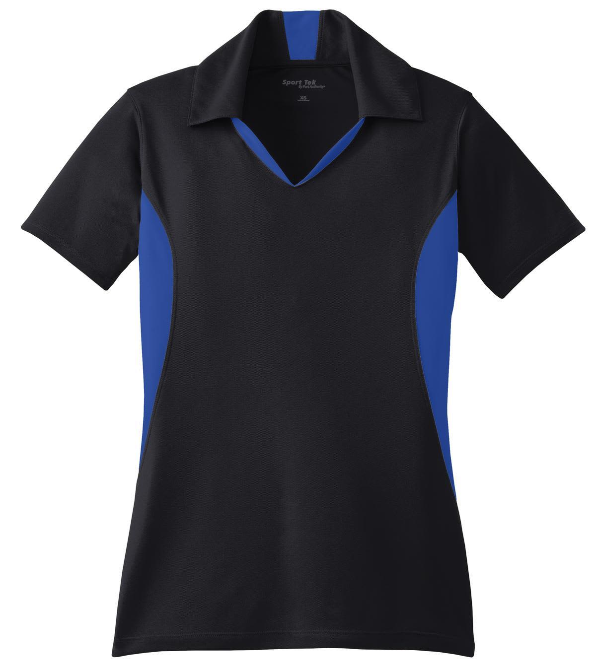 Sport-Tek Ladies Side Blocked Micropique Sport-Wick Polo