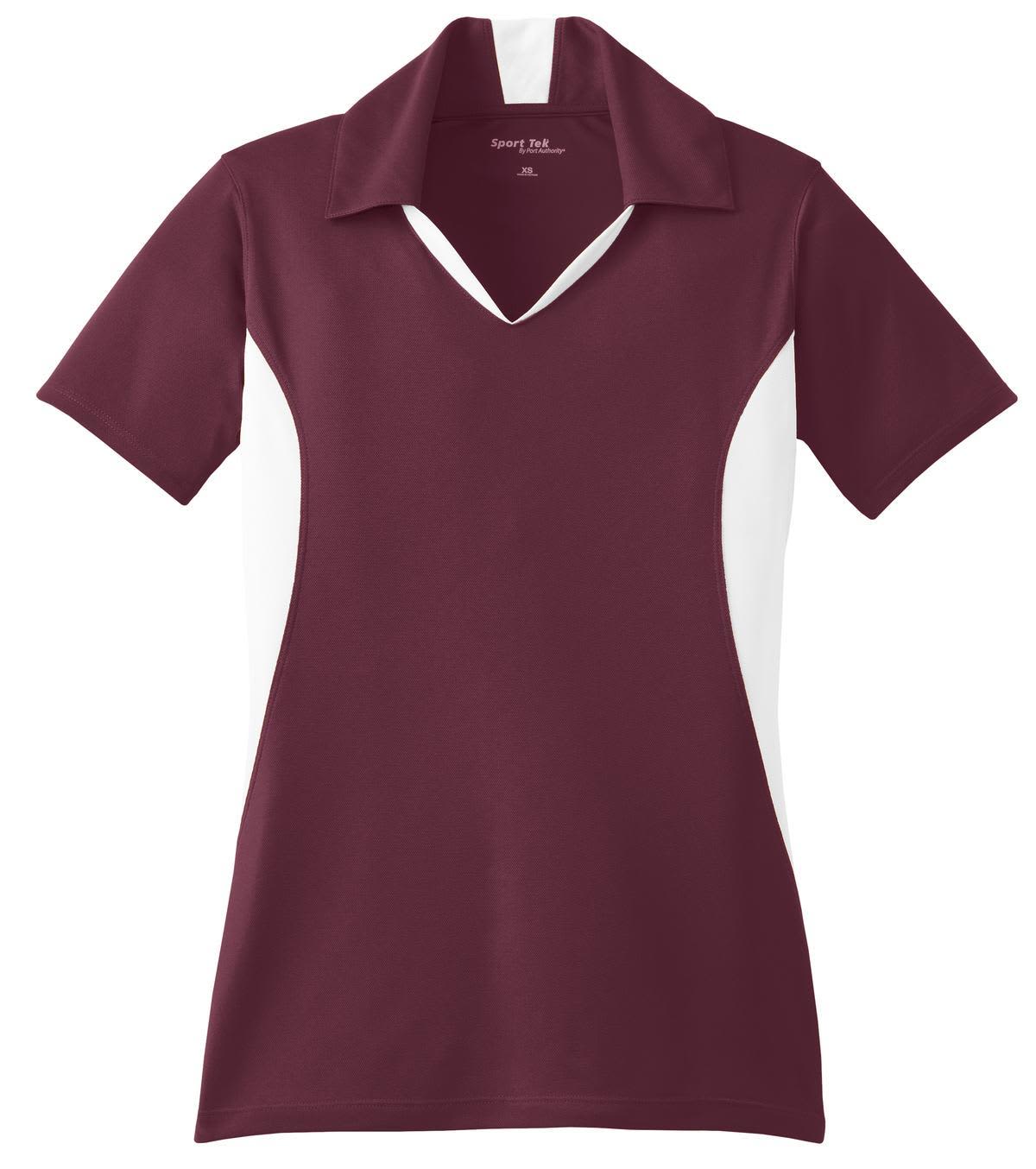 Sport-Tek Ladies Side Blocked Micropique Sport-Wick Polo