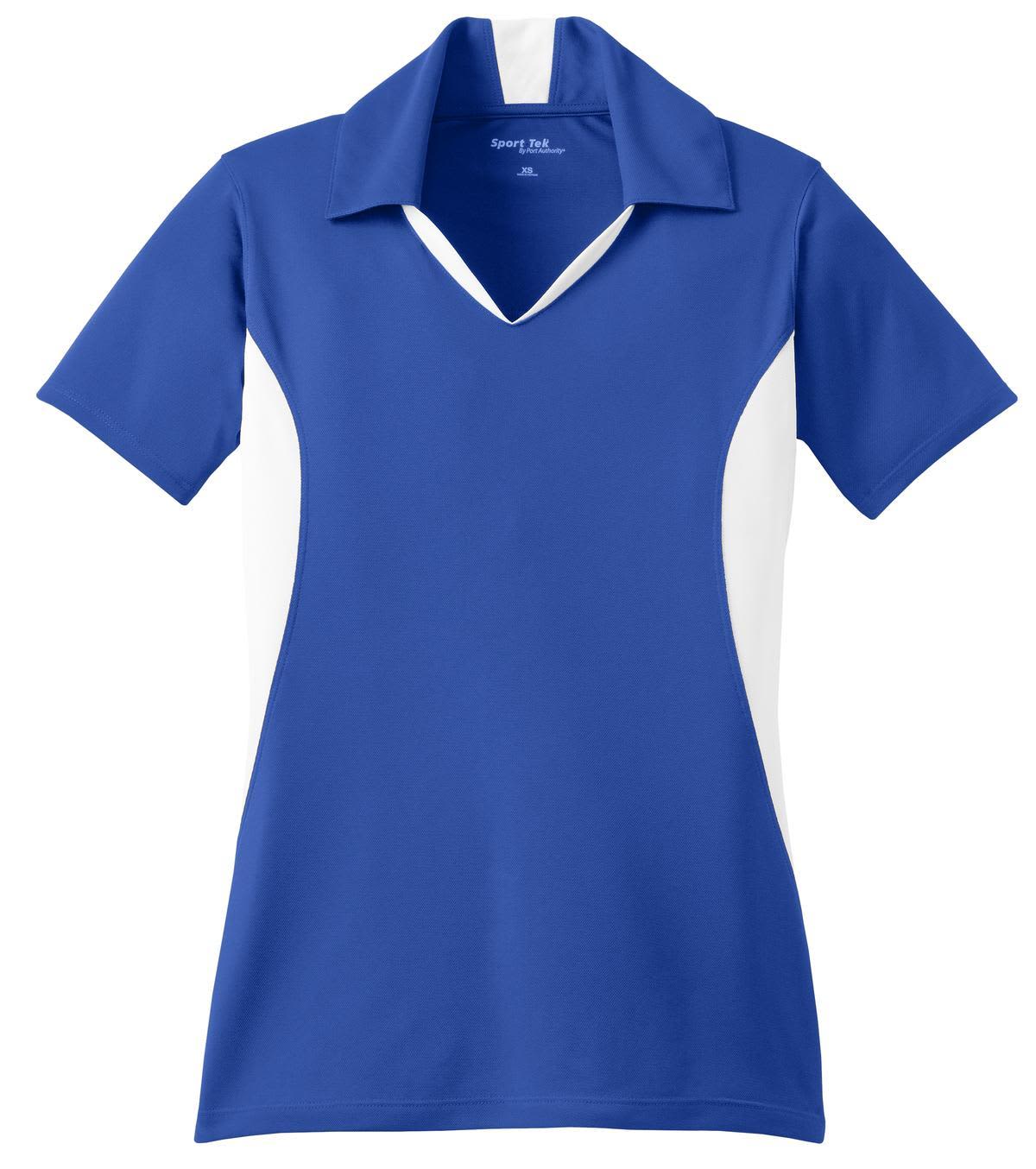 Sport-Tek Ladies Side Blocked Micropique Sport-Wick Polo