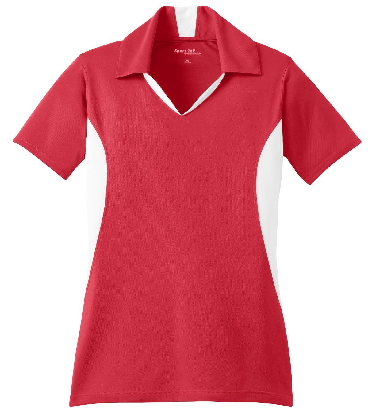 Sport-Tek Ladies Side Blocked Micropique Sport-Wick Polo