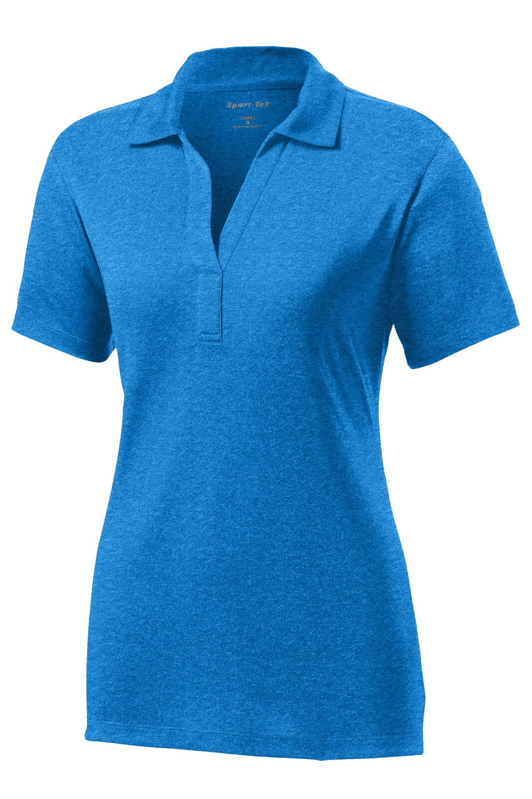 Sport-Tek Ladies Heather Contender Polo