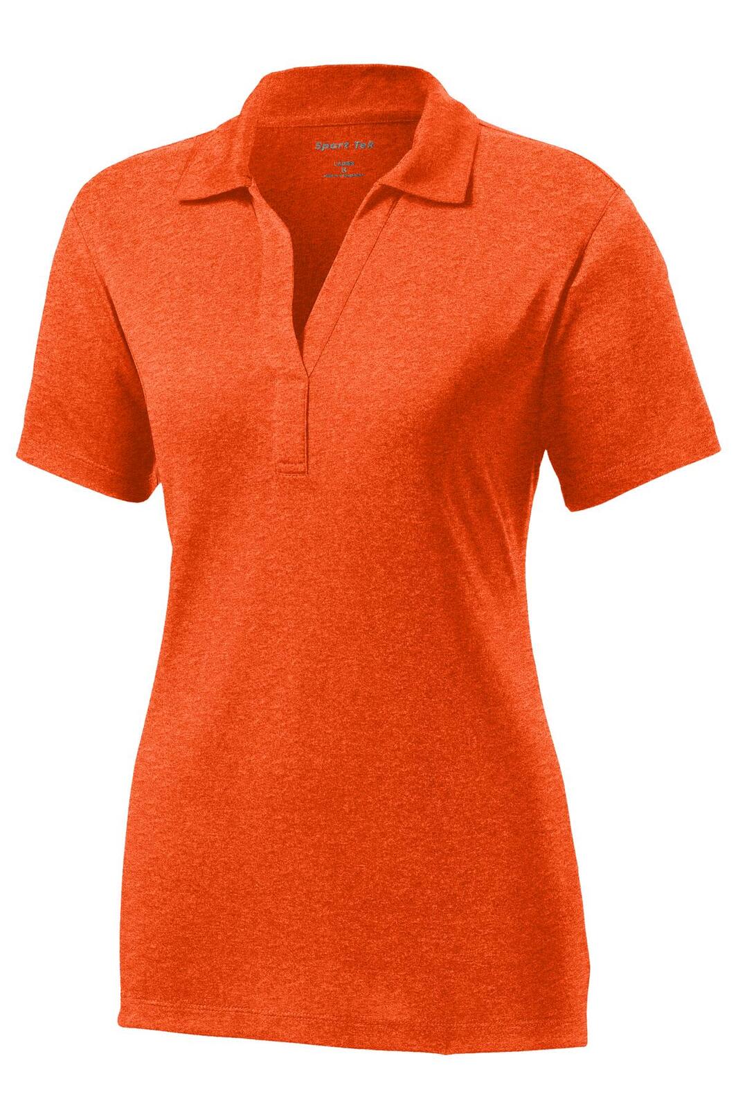 Sport-Tek Ladies Heather Contender Polo
