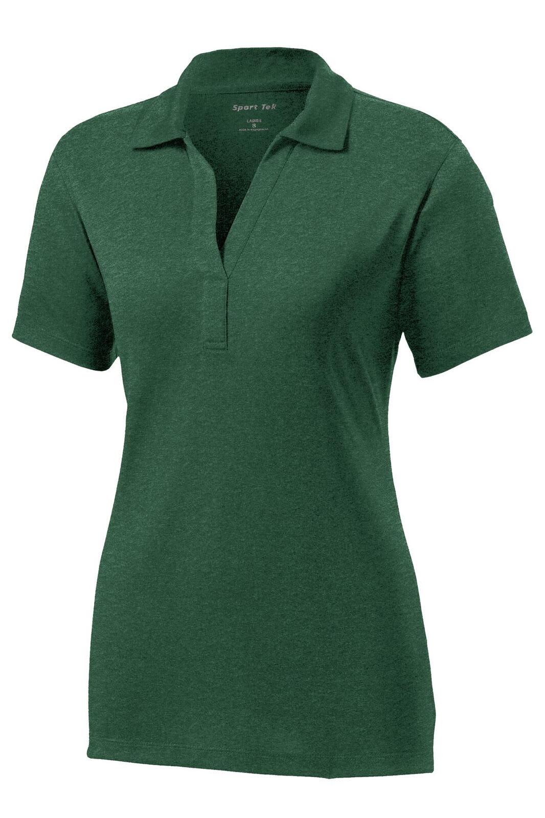 Sport-Tek Ladies Heather Contender Polo