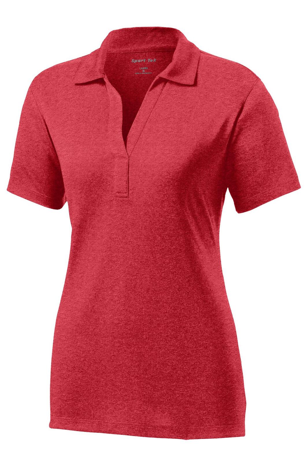 Sport-Tek Ladies Heather Contender Polo