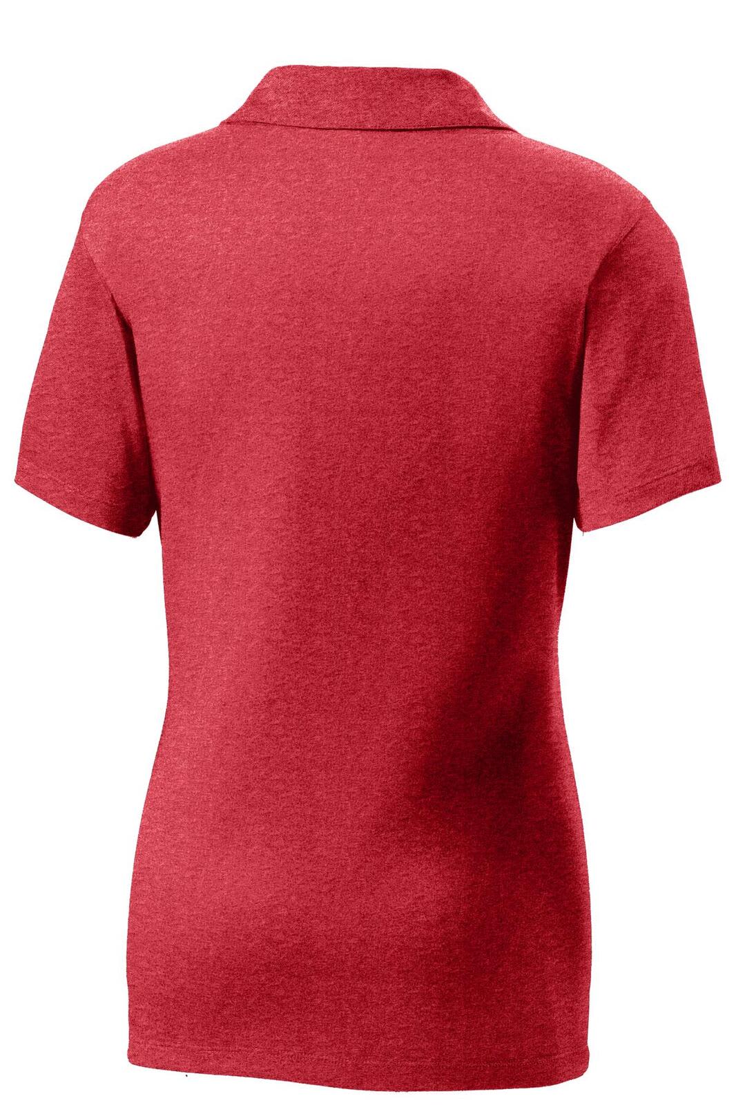 Sport-Tek Ladies Heather Contender Polo