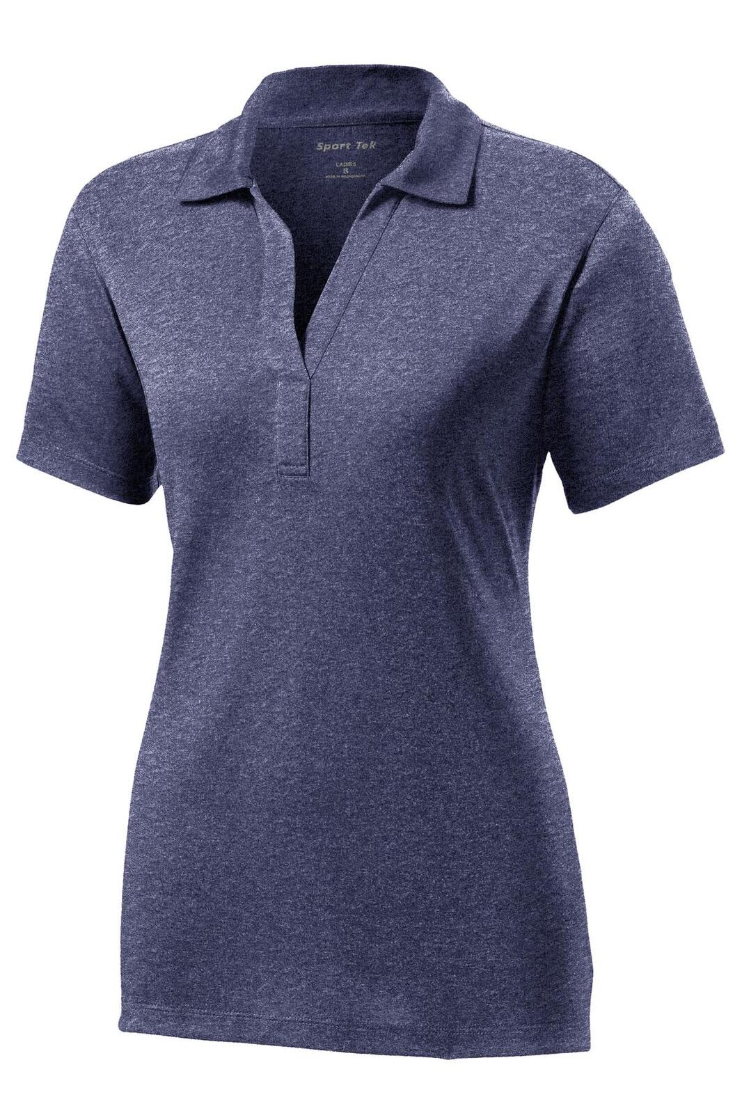 Sport-Tek Ladies Heather Contender Polo