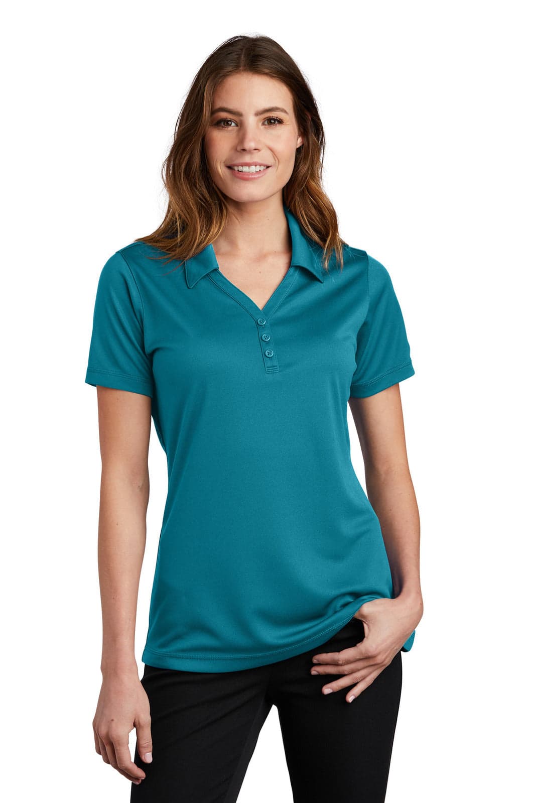 Sport-Tek Ladies PosiCharge Micro-Mesh Polo