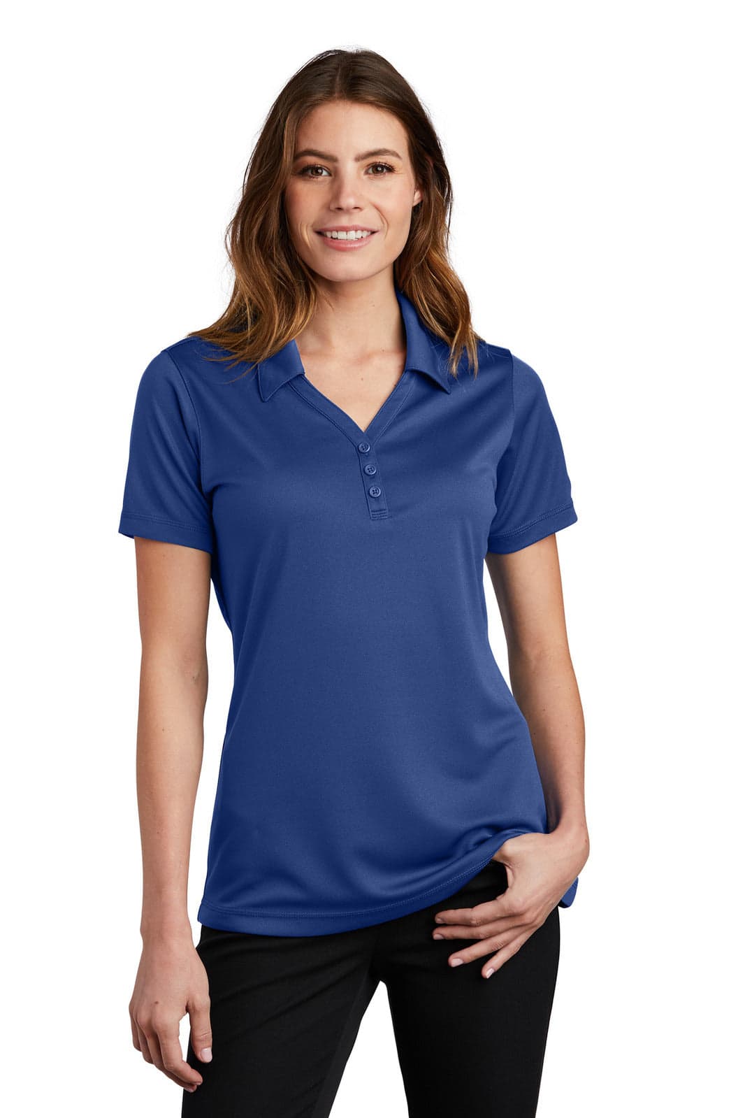 Sport-Tek Ladies PosiCharge Micro-Mesh Polo