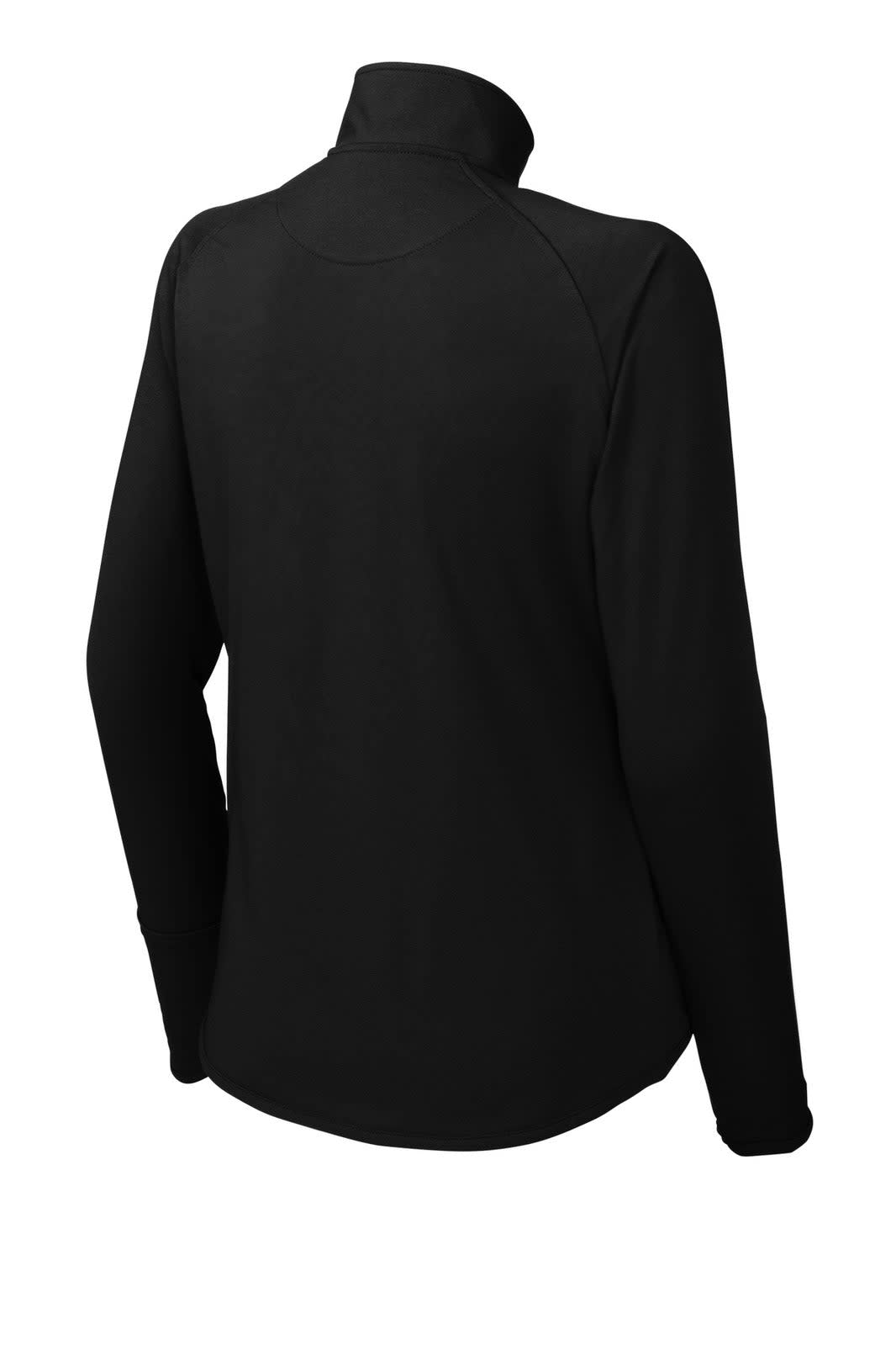 Sport-Tek Ladies Sport-Wick Stretch 1/2-Zip Pullover