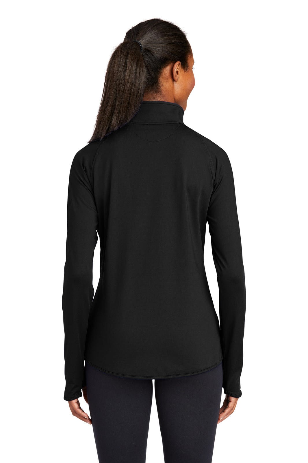 Sport-Tek Ladies Sport-Wick Stretch 1/2-Zip Pullover