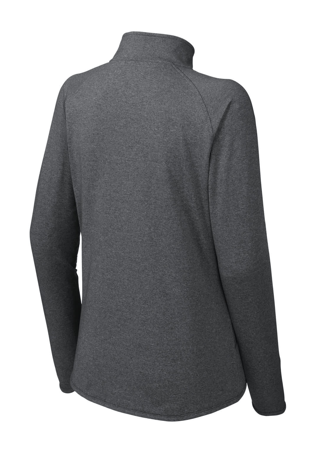 Sport-Tek Ladies Sport-Wick Stretch 1/2-Zip Pullover