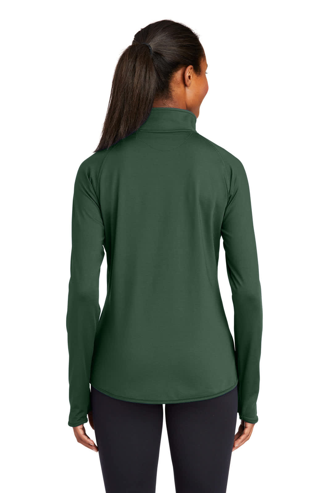 Sport-Tek Ladies Sport-Wick Stretch 1/2-Zip Pullover