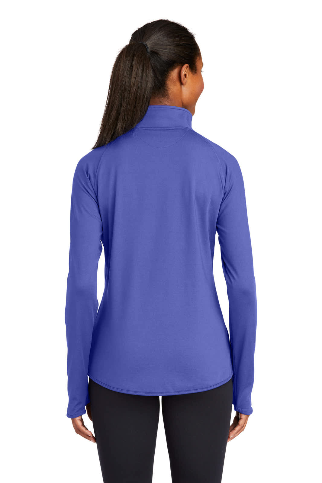 Sport-Tek Ladies Sport-Wick Stretch 1/2-Zip Pullover
