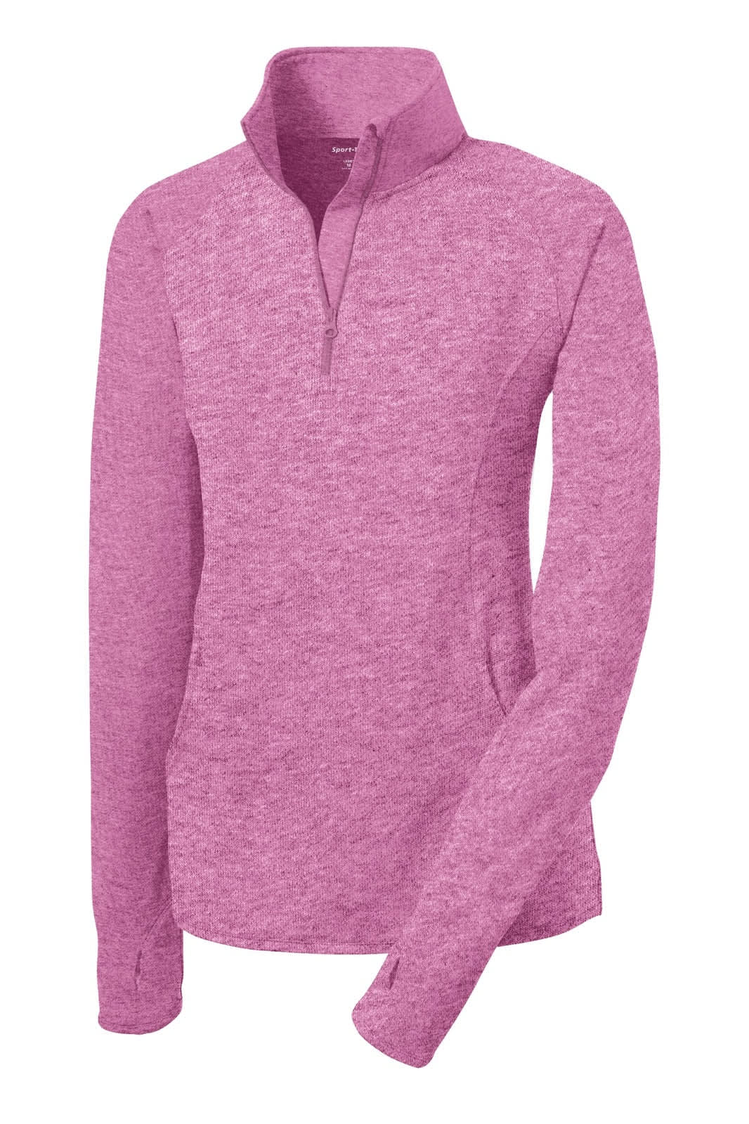 Sport-Tek Ladies Sport-Wick Stretch 1/2-Zip Pullover