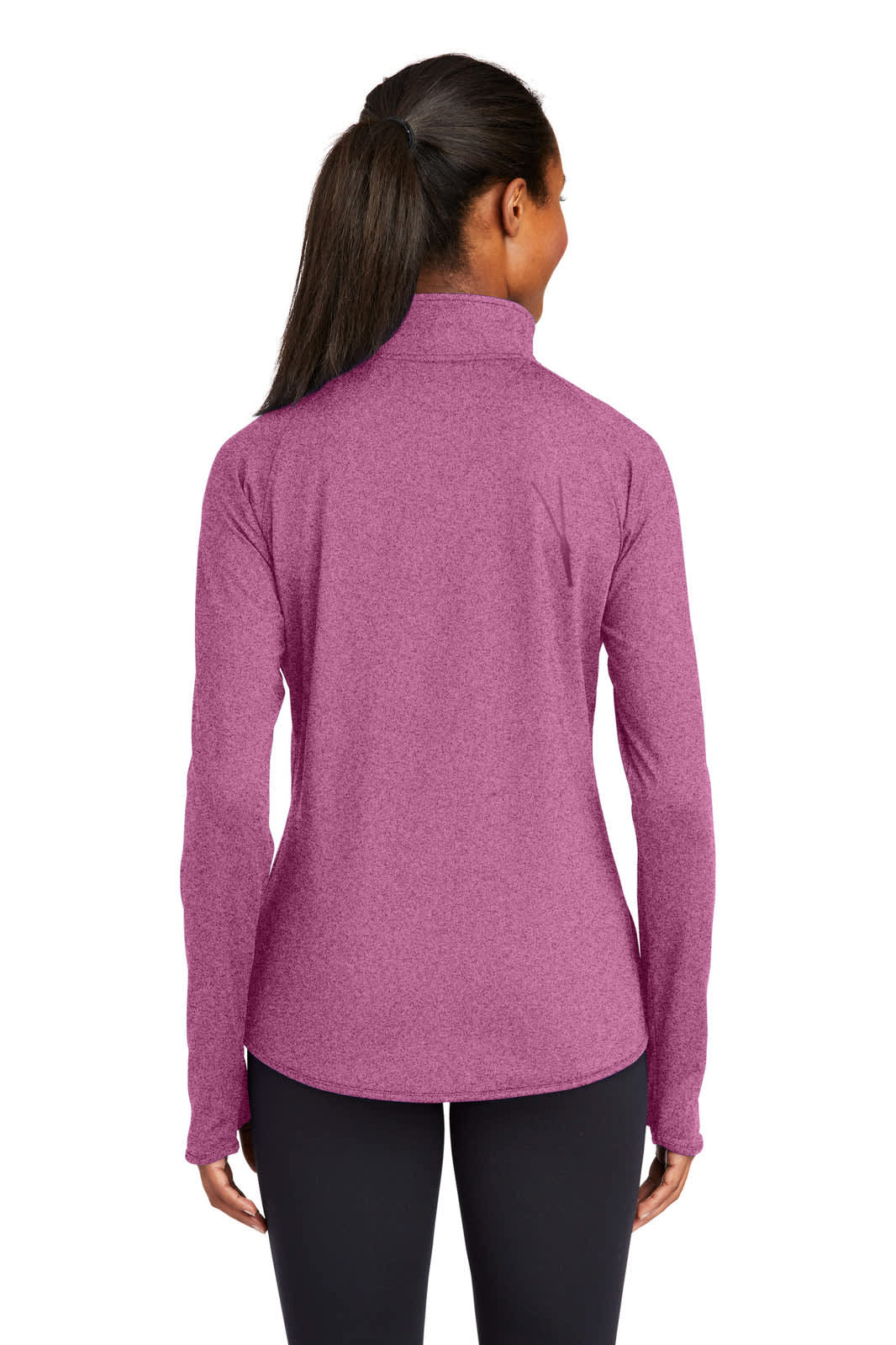 Sport-Tek Ladies Sport-Wick Stretch 1/2-Zip Pullover