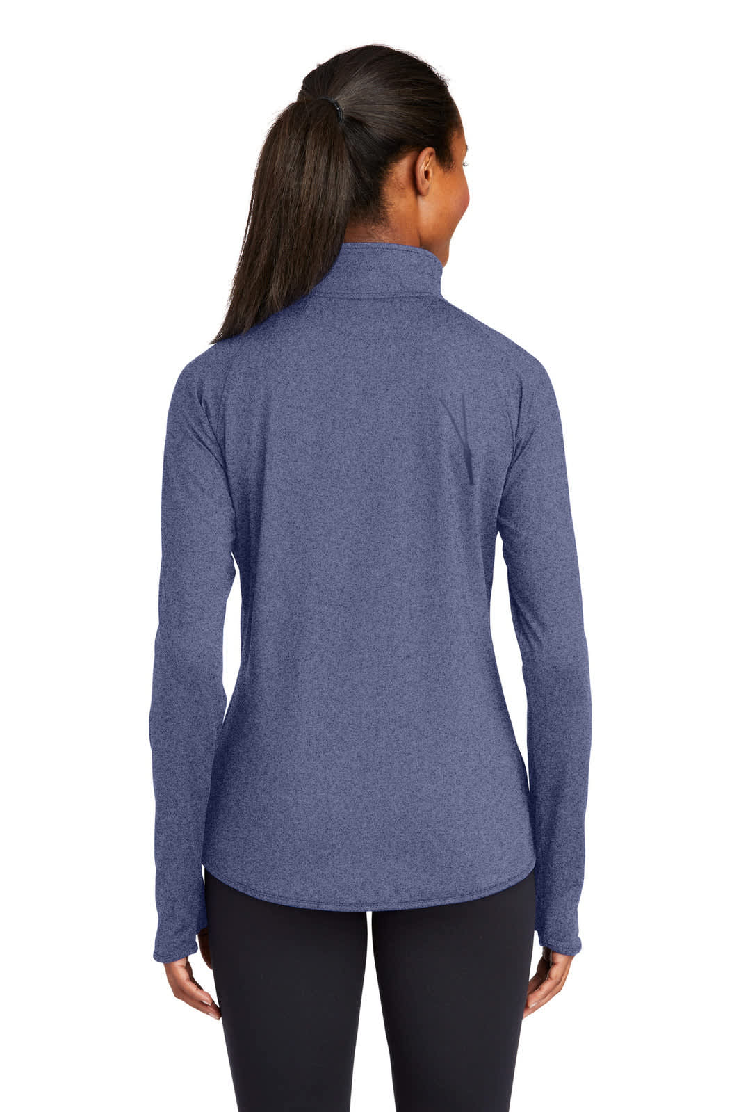 Sport-Tek Ladies Sport-Wick Stretch 1/2-Zip Pullover