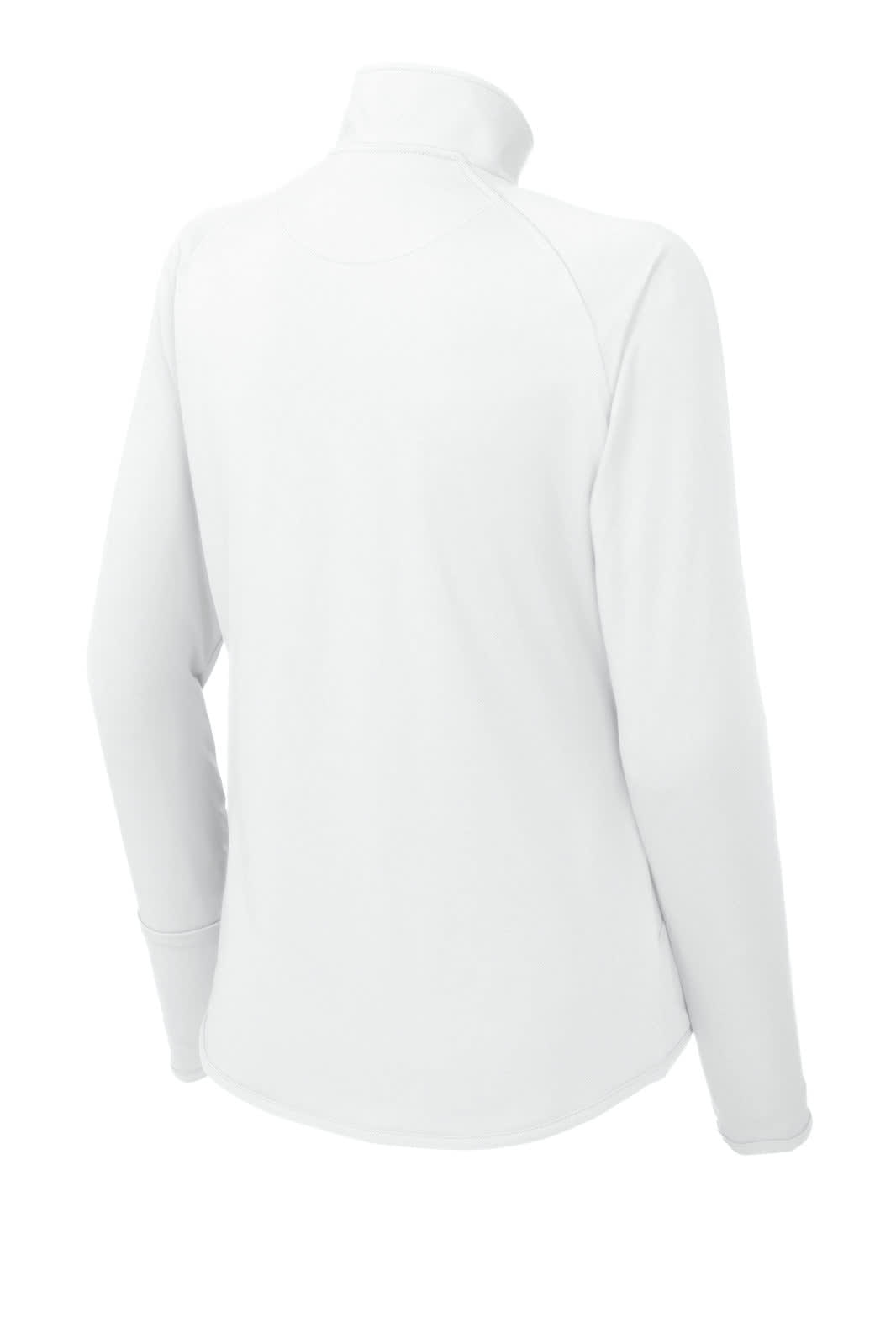 Sport-Tek Ladies Sport-Wick Stretch 1/2-Zip Pullover