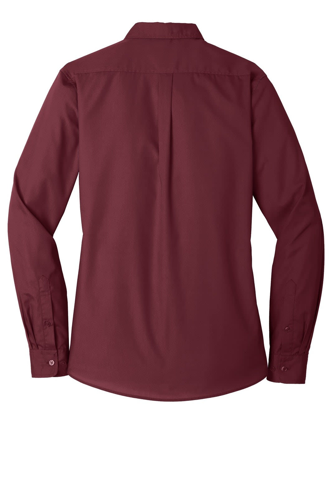 Port Authority Ladies Long Sleeve Carefree Poplin Shirt