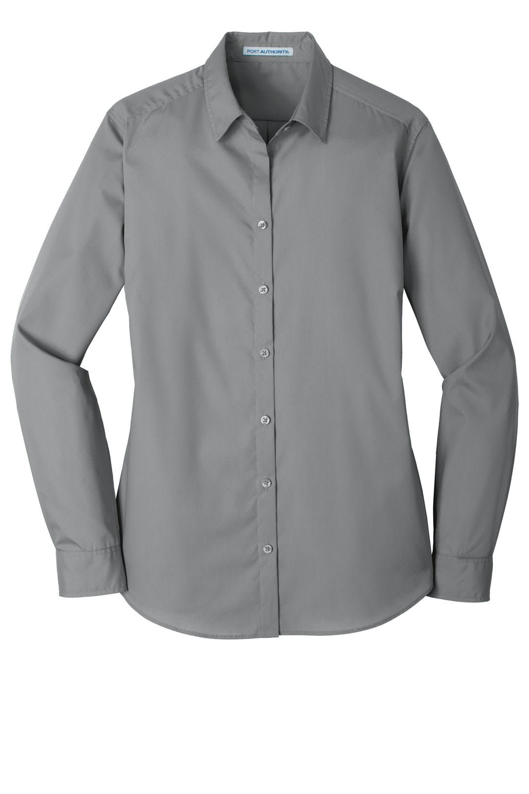 Port Authority Ladies Long Sleeve Carefree Poplin Shirt