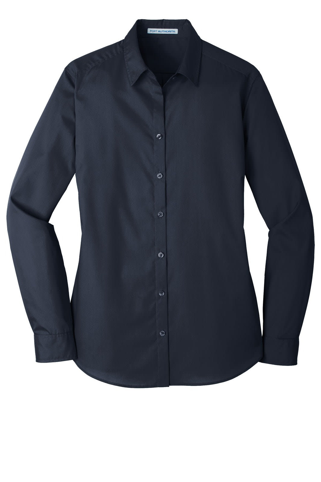 Port Authority Ladies Long Sleeve Carefree Poplin Shirt