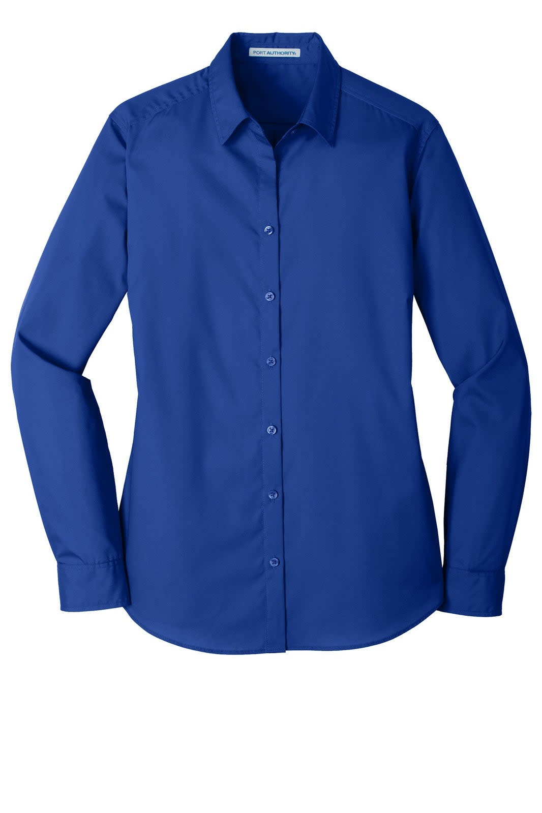 Port Authority Ladies Long Sleeve Carefree Poplin Shirt