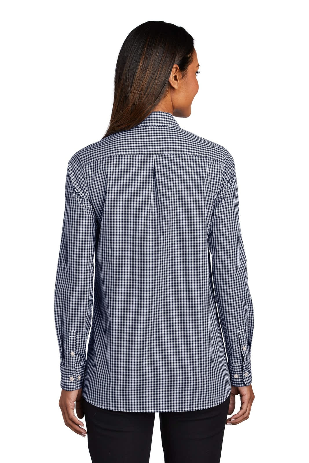 Port Authority Ladies Broadcloth Gingham Easy Care Shirt