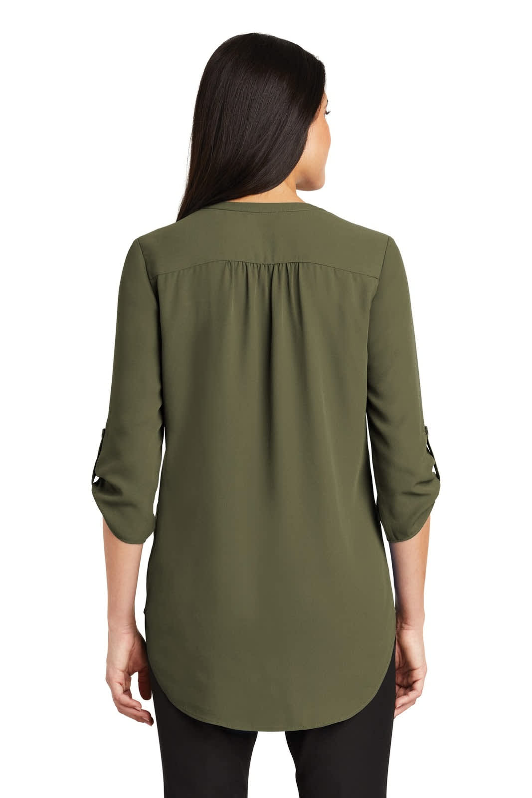 Port Authority Ladies 3/4-Sleeve Tunic Blouse