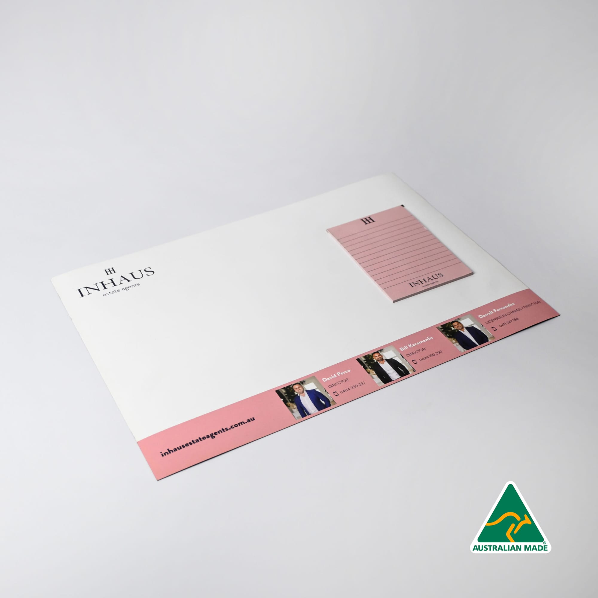 A3 Magnetic Whiteboard with Notepad