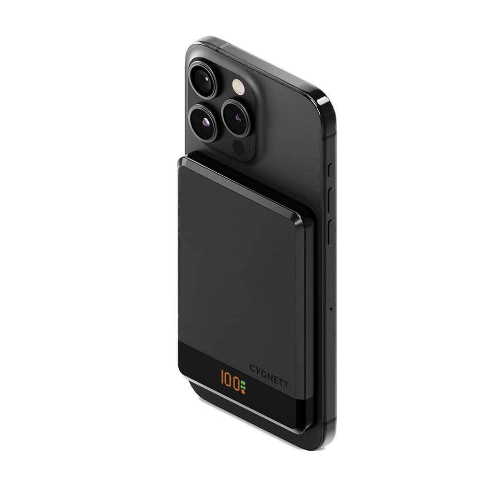 Cygnett MAGSLIM Magnetic Wireless Power Bank - 5K