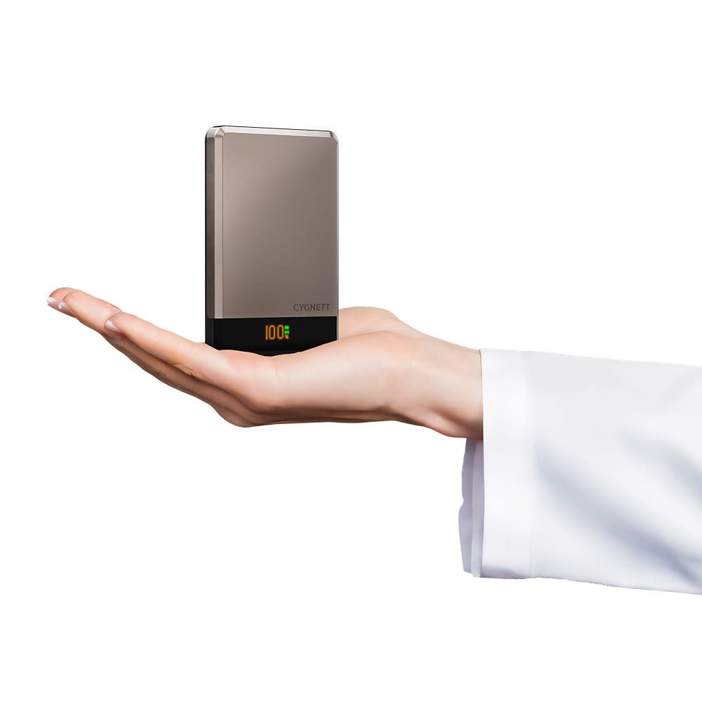 Cygnett MAGSLIM Magnetic Wireless Power Bank - 5K
