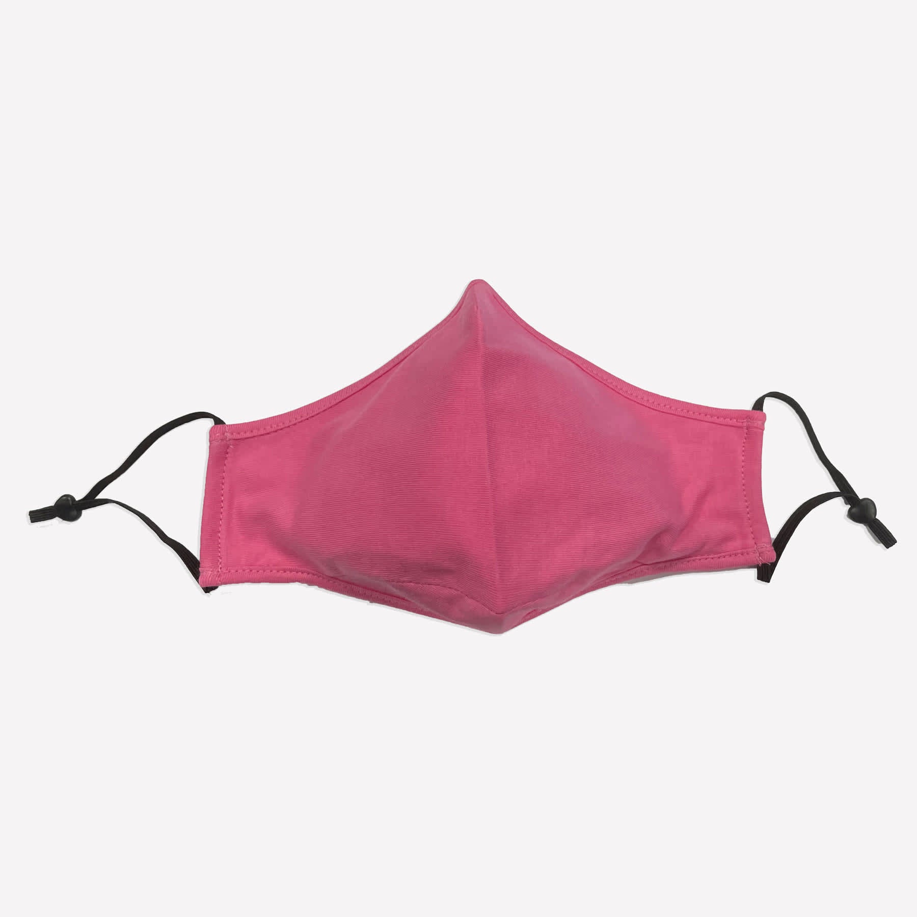 Adult 3 Layer One Piece Face Masks with Adjustable toggle