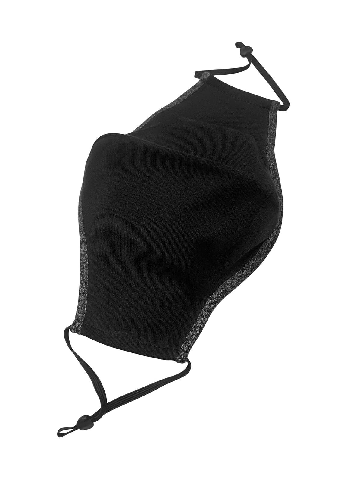 Contrast One Piece Cotton Face Masks With Adjustable toggle