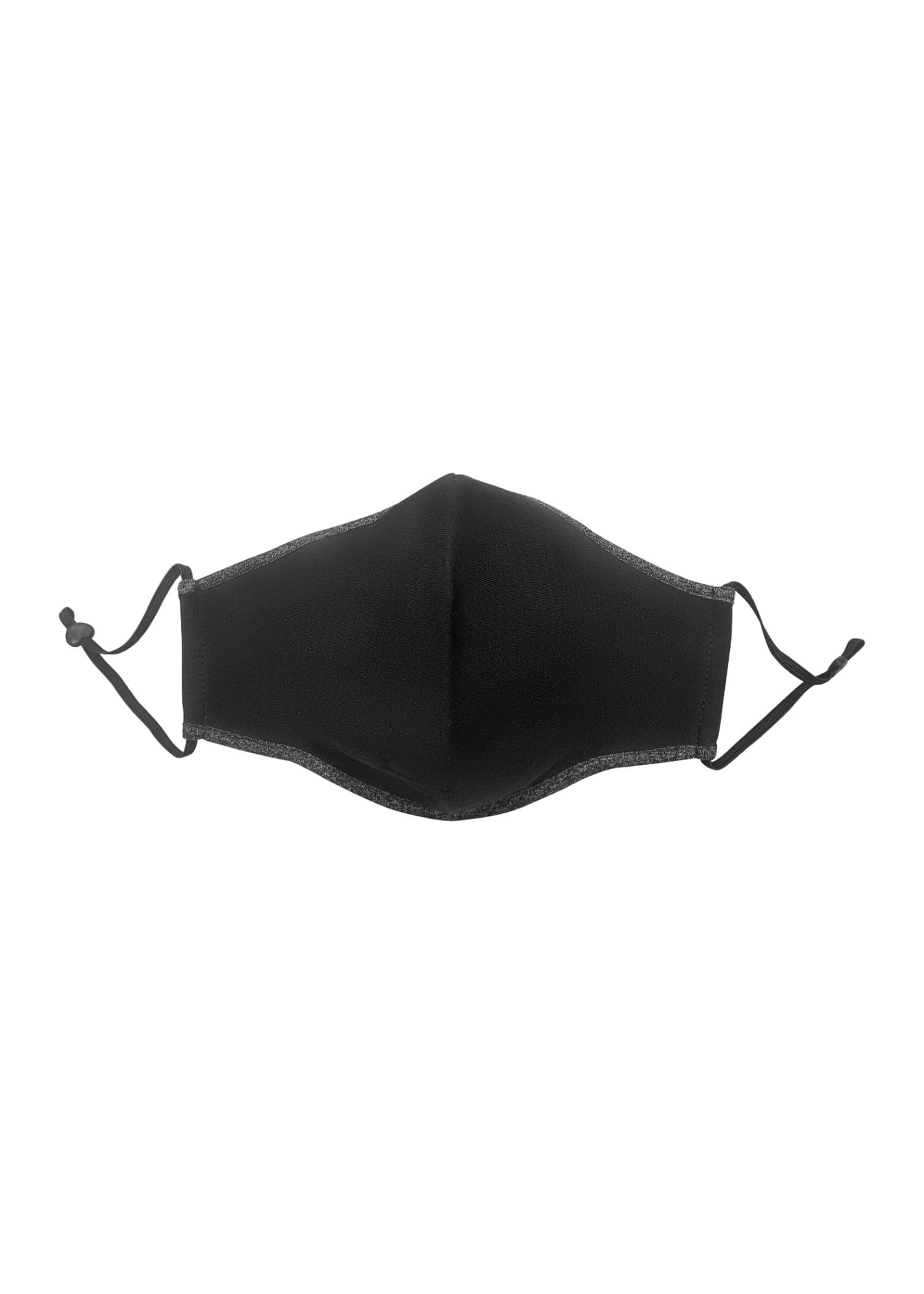 Contrast One Piece Cotton Face Masks With Adjustable toggle