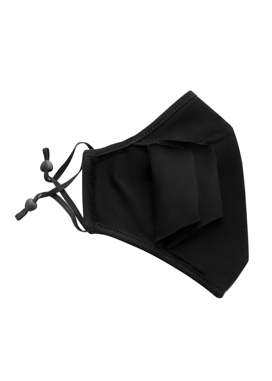 Adult 3 Layer One Piece Face Masks with Adjustable toggle