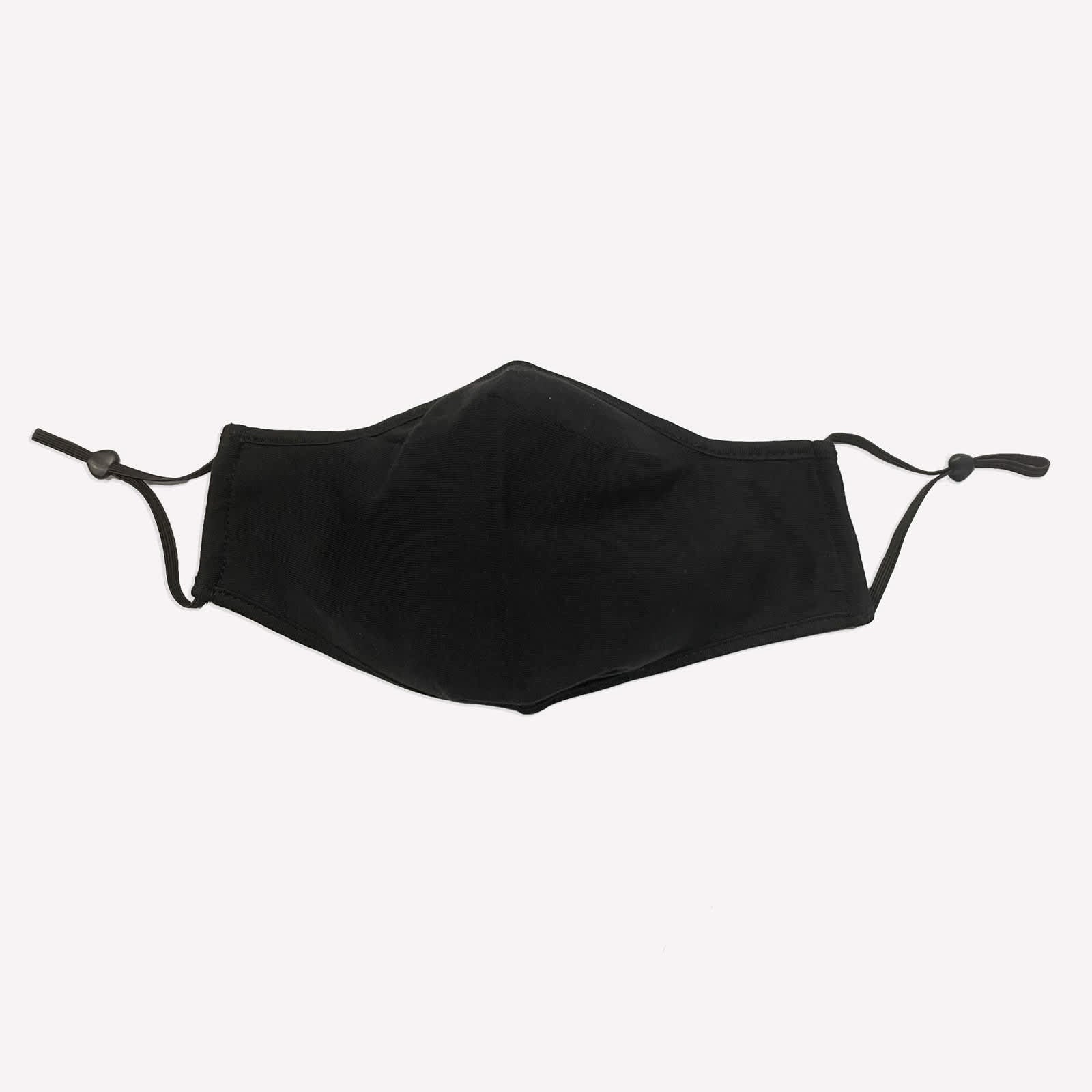 Adult 3 Layer One Piece Face Masks with Adjustable toggle