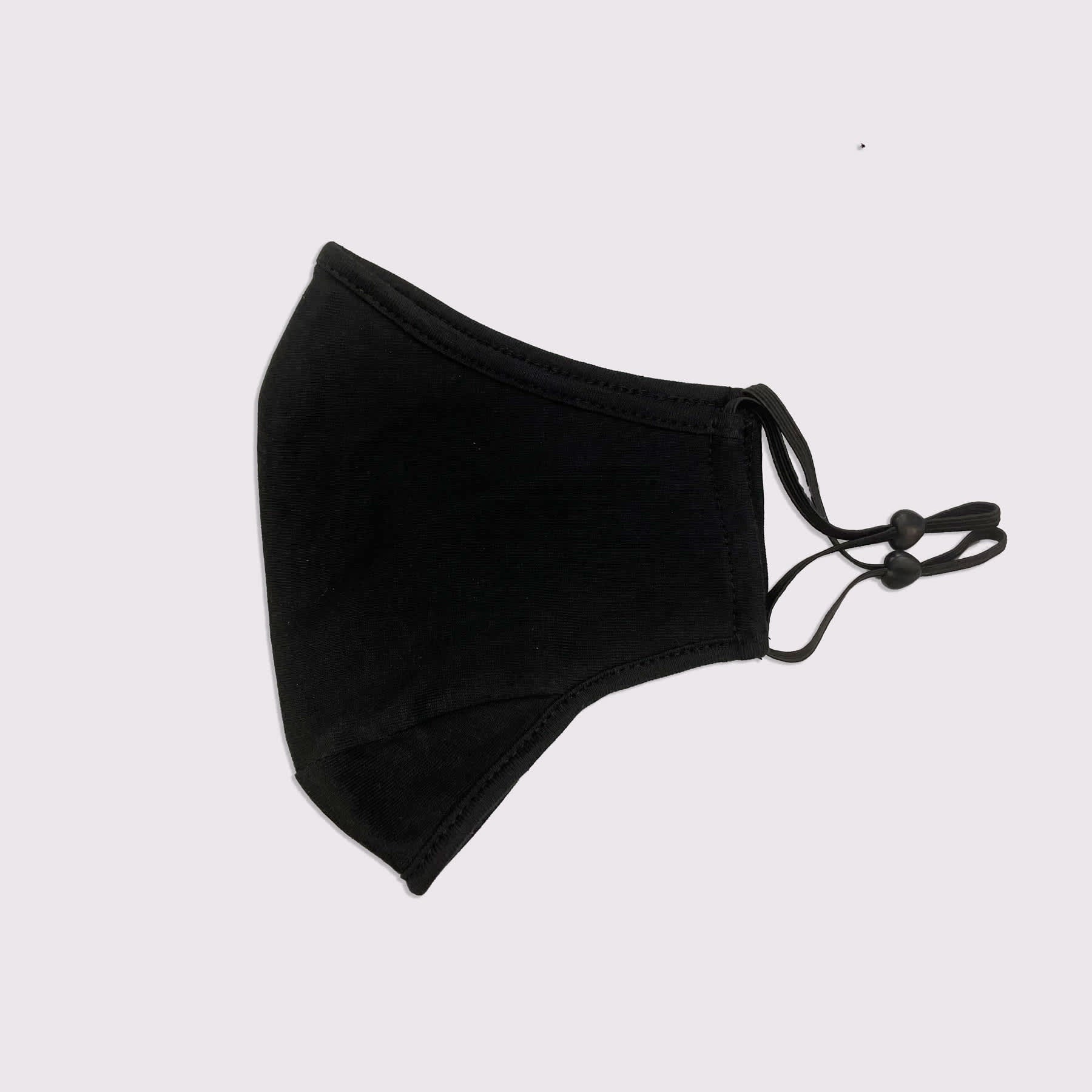 Adult 3 Layer One Piece Face Masks with Adjustable toggle