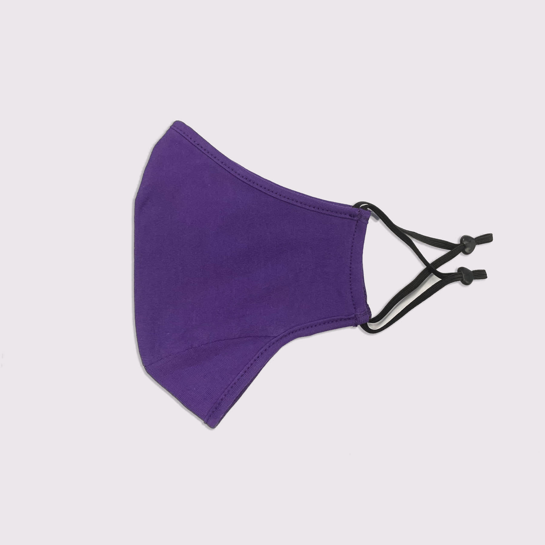 Adult 3 Layer One Piece Face Masks with Adjustable toggle