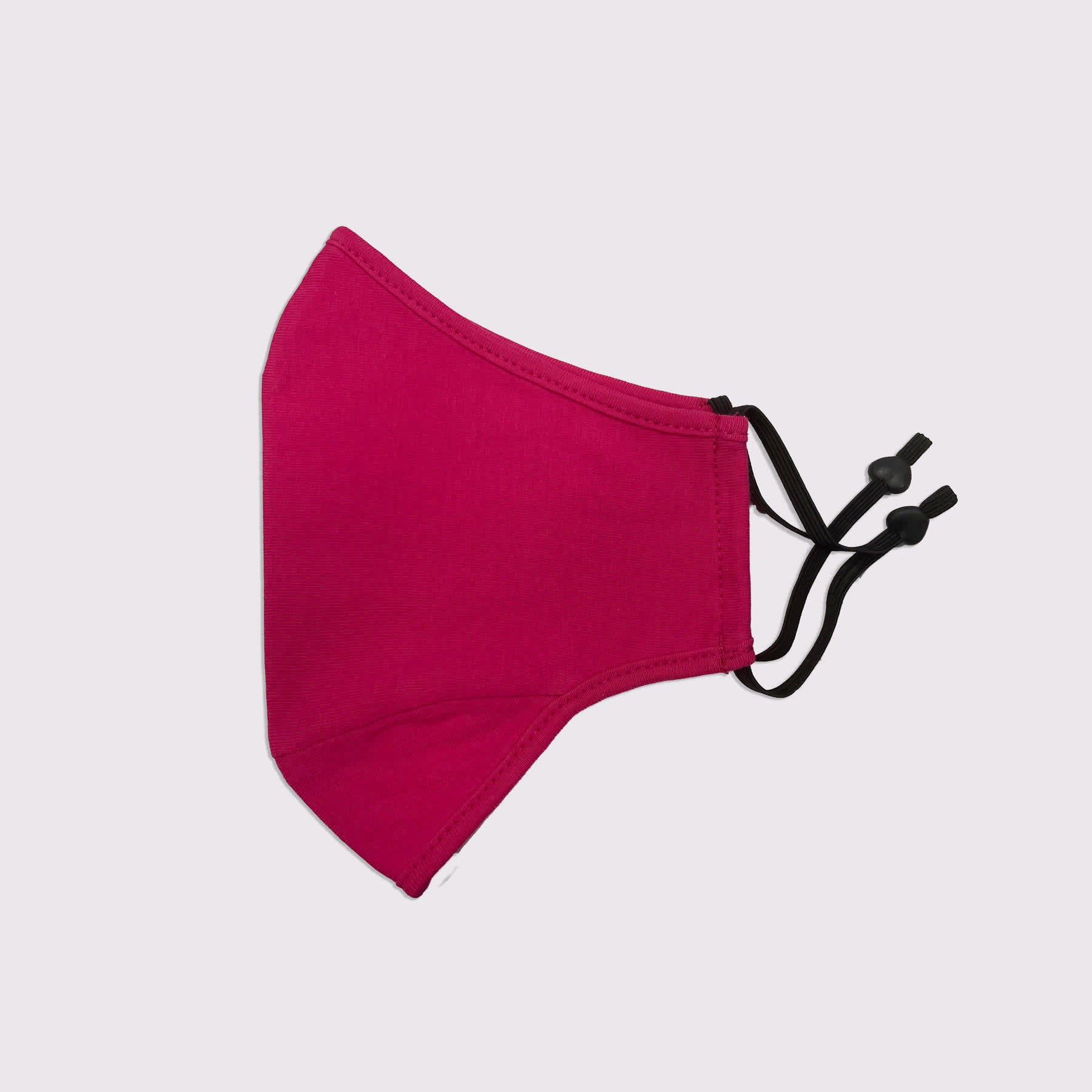 Adult 3 Layer One Piece Face Masks with Adjustable toggle