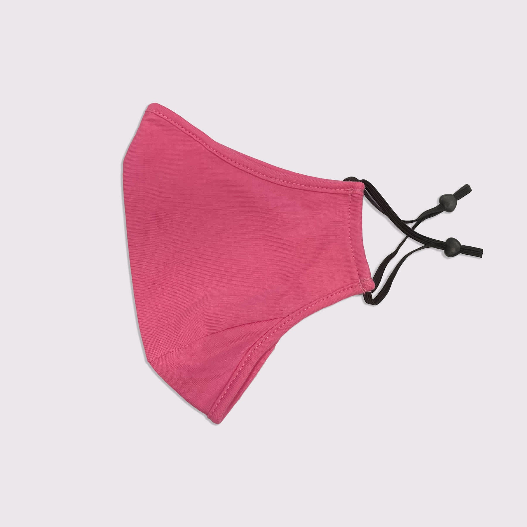Adult 3 Layer One Piece Face Masks with Adjustable toggle