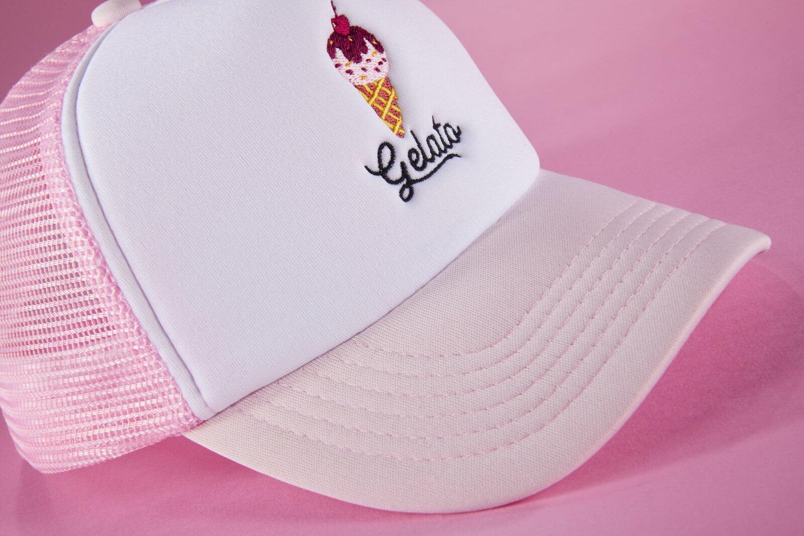 Kids 5 Panel Polyester Mesh Trucker