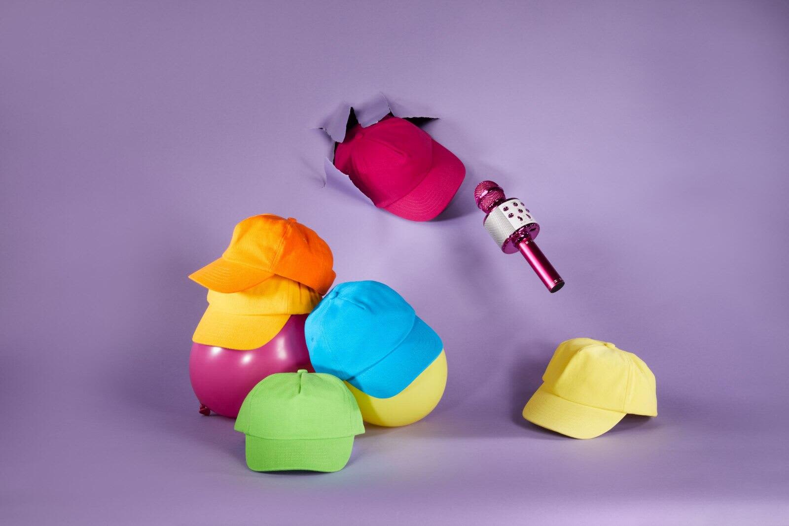 Kids 5 Panel Cap