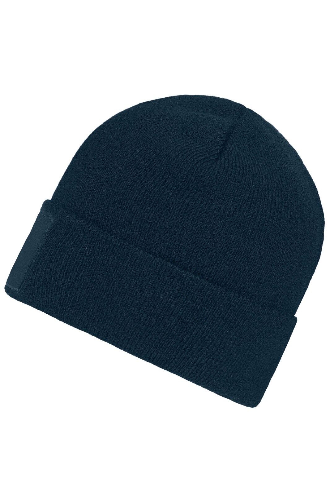 Knitted Beanie w/ Patch