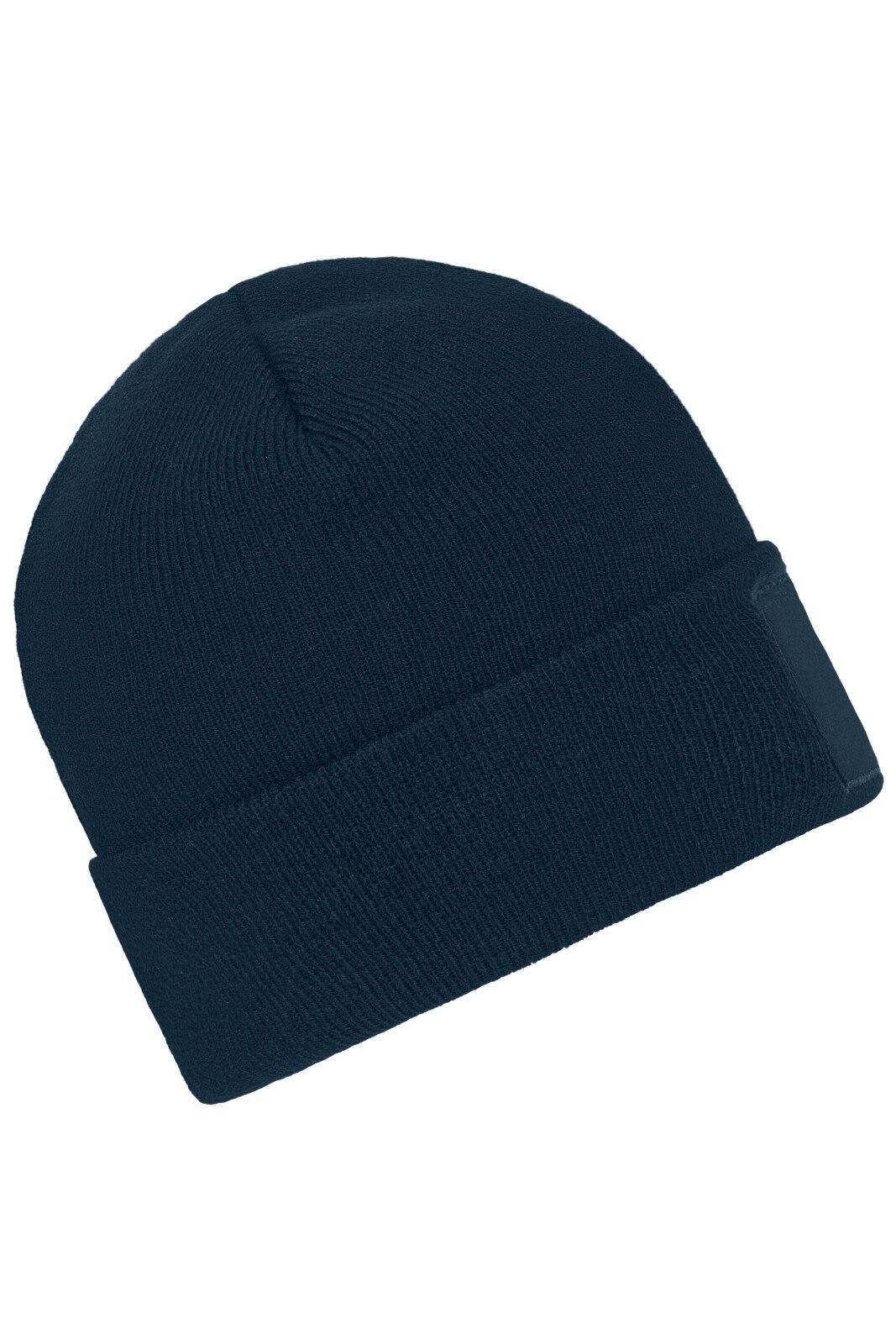 Knitted Beanie w/ Patch
