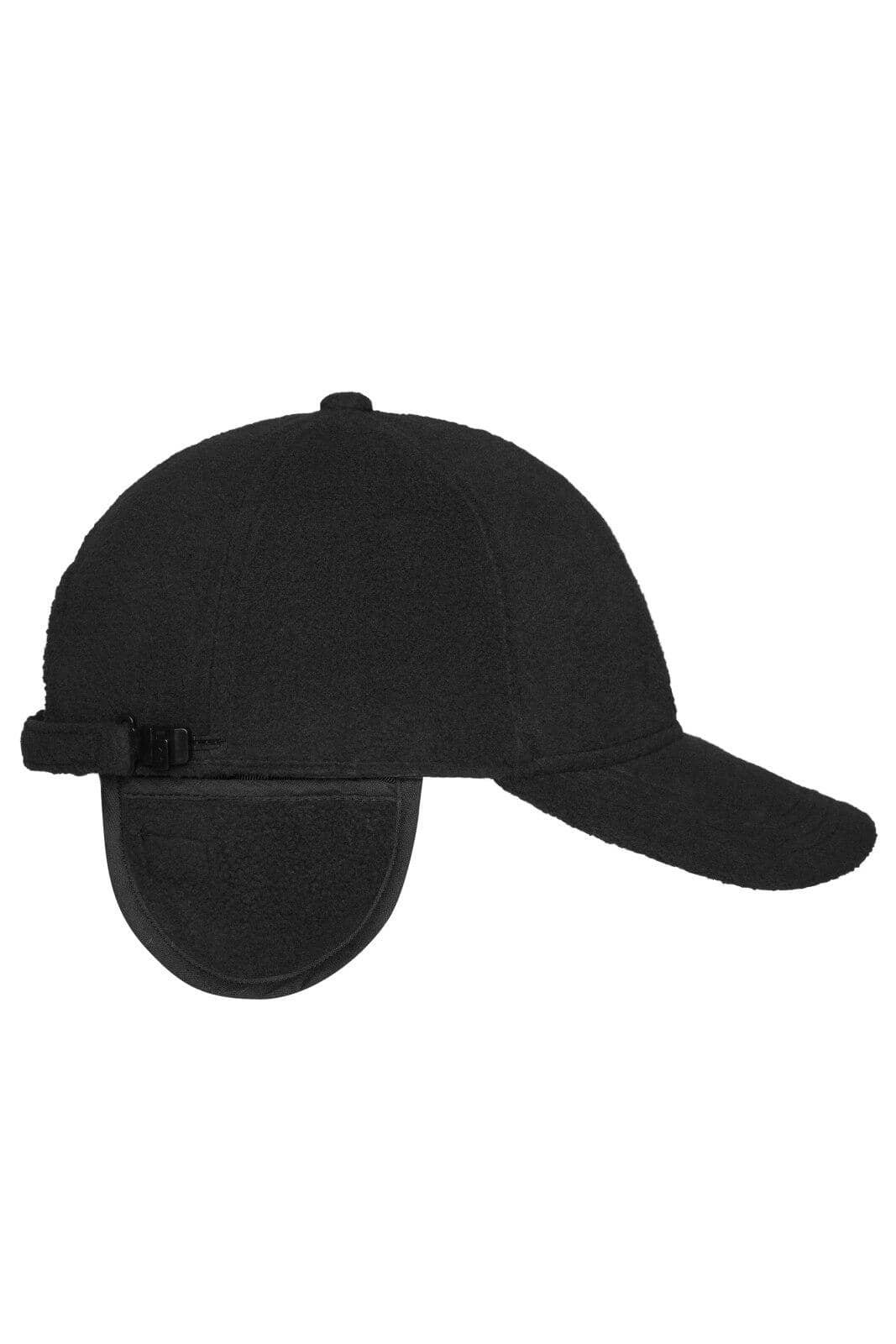 6 Panel Fleece Cap w/ Earflaps