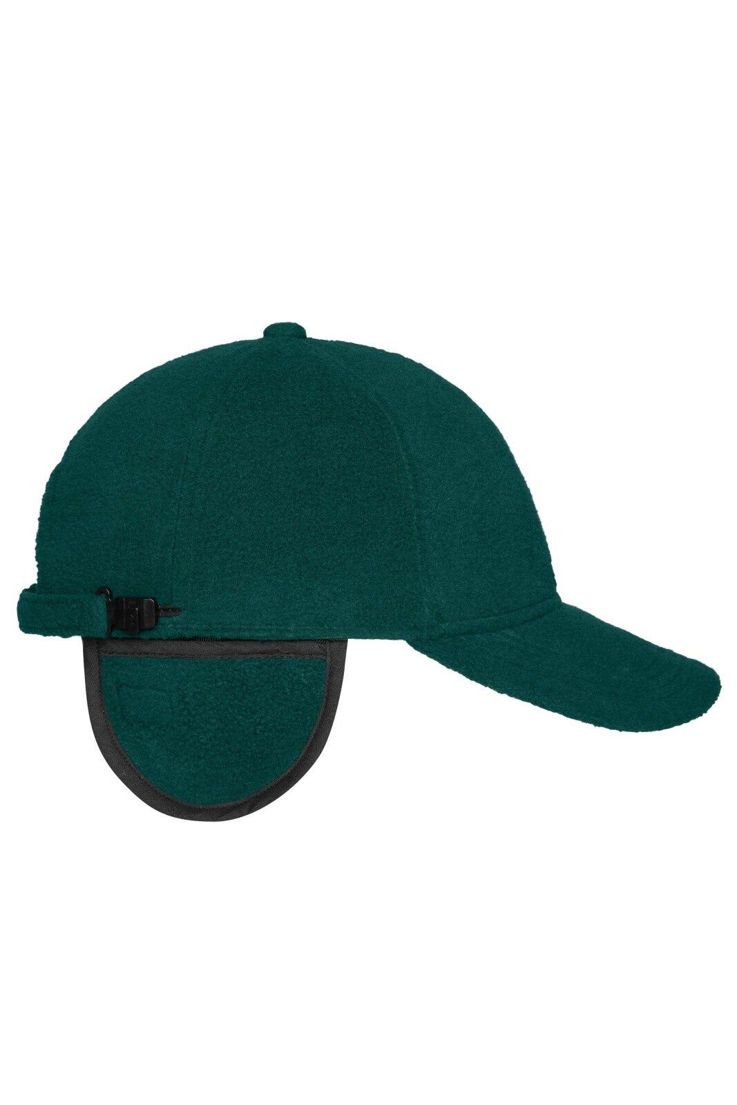 6 Panel Fleece Cap w/ Earflaps