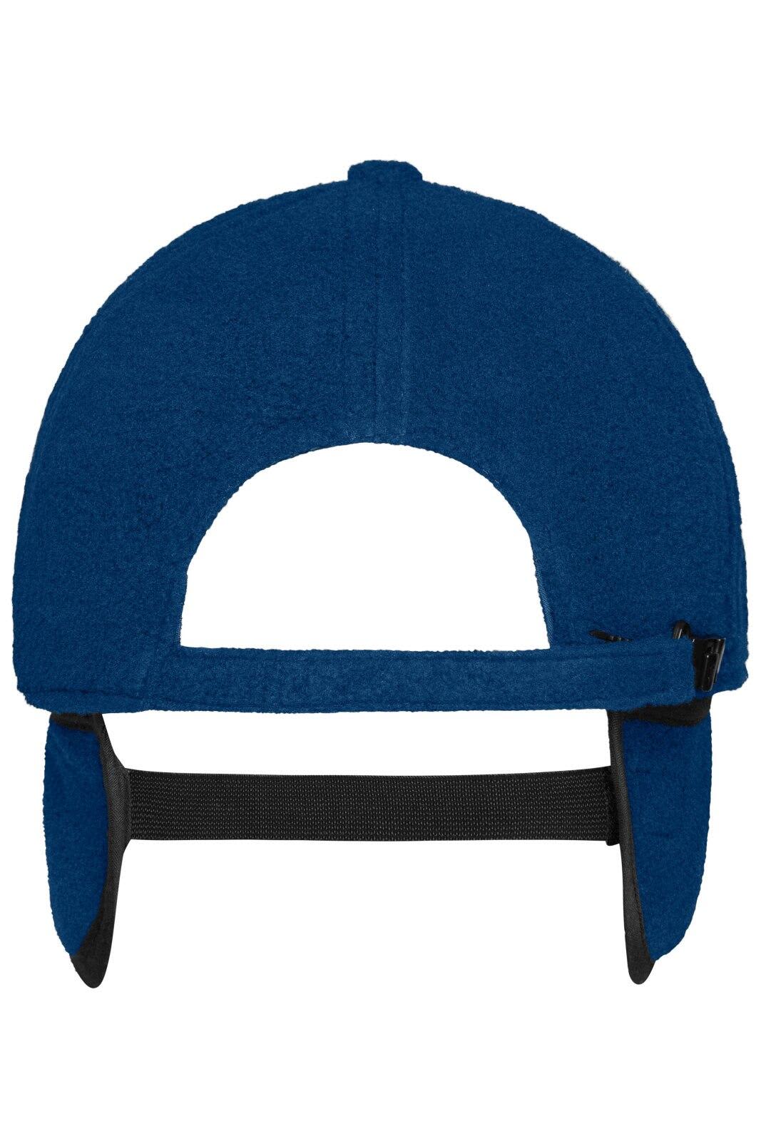 6 Panel Fleece Cap w/ Earflaps