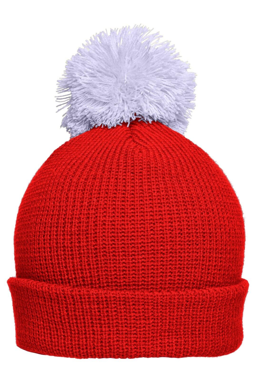Pompon Hat w/ Brim