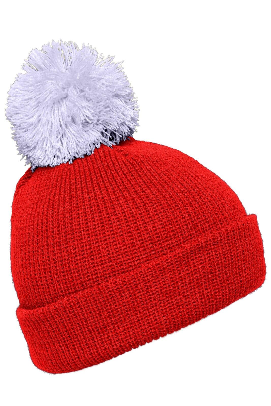 Pompon Hat w/ Brim