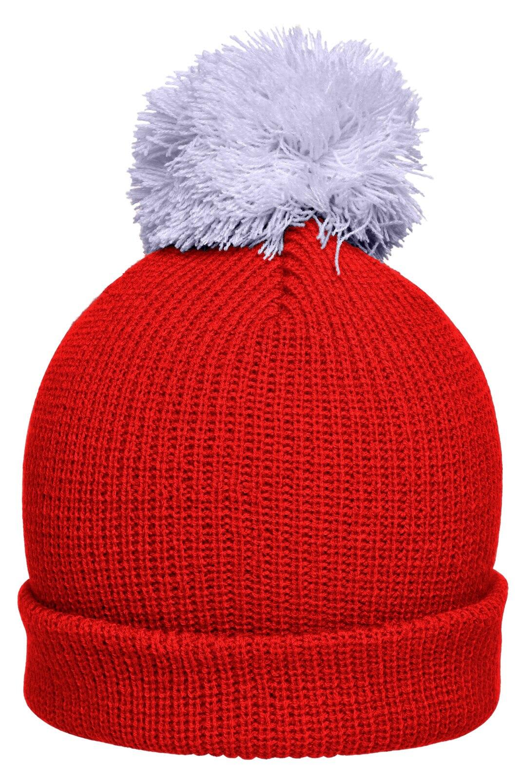 Pompon Hat w/ Brim